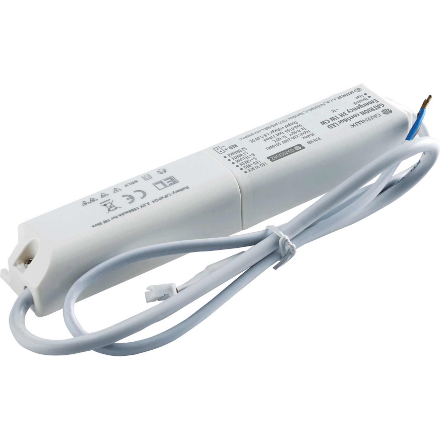 LED Awaryjna oprawa wpuszczana GATRION LED/1W/230V 6000K