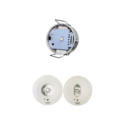 LED Awaryjna oprawa wpuszczana LED/1,2W/230V 6000K