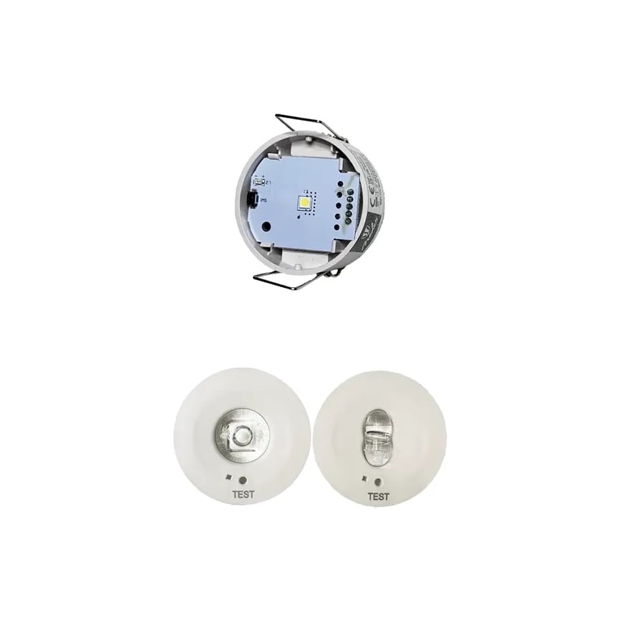LED Awaryjna oprawa wpuszczana LED/1,2W/230V 6000K