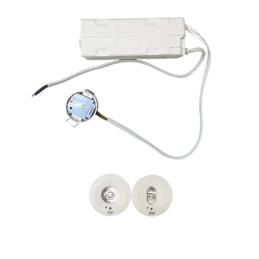 LED Awaryjna oprawa wpuszczana LED/1,2W/230V 6000K