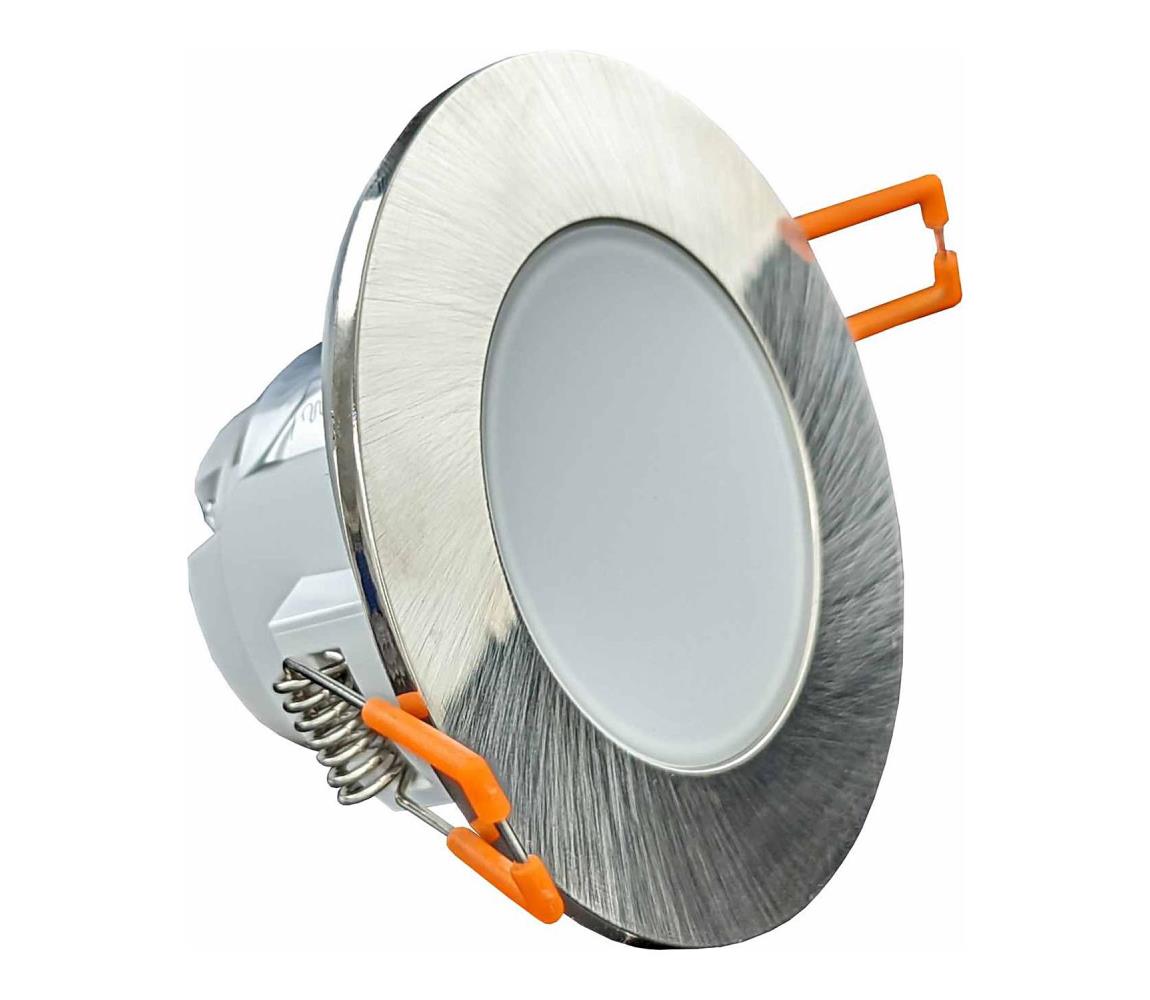 LED Łazienkowa oprawa wpuszczana BONO LED/8W/230V 3000K IP65 chrom