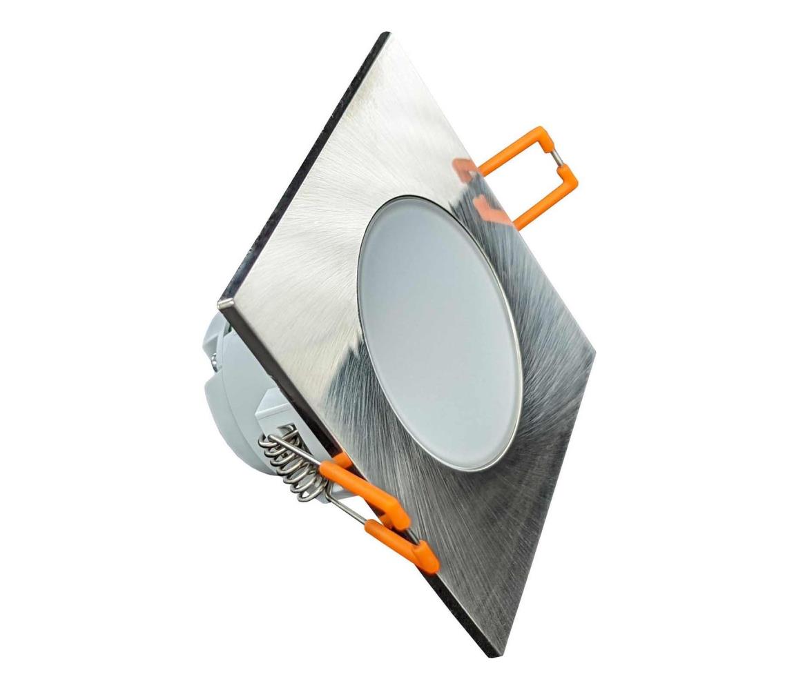 LED Łazienkowa oprawa wpuszczana BONO LED/8W/230V 4000K IP65 chrom