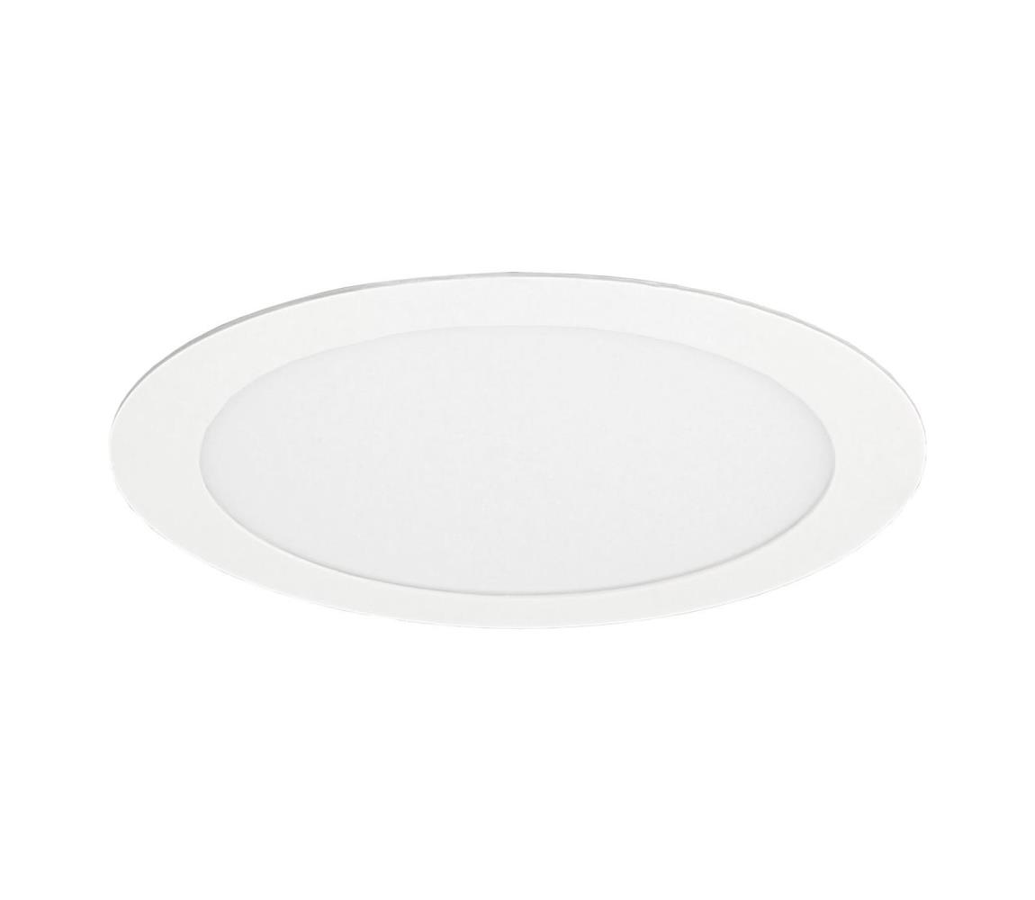 LED Łazienkowa oprawa wpuszczana VEGA LED/12W/230V 3800K śr. 16,8 cm IP44 biała