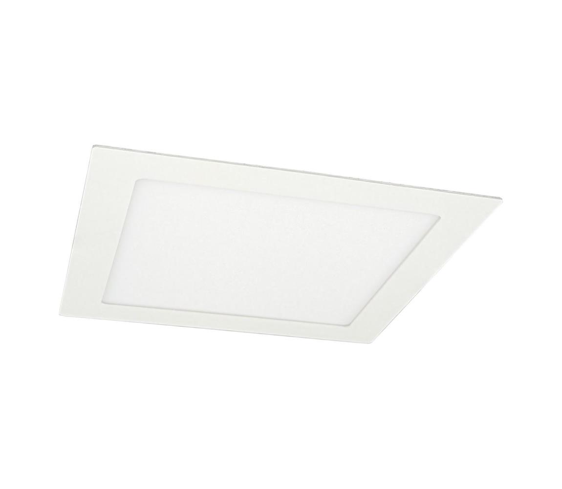 LED Łazienkowa oprawa wpuszczana VEGA LED/18W/230V 3800K 22,5 cm IP44 biała