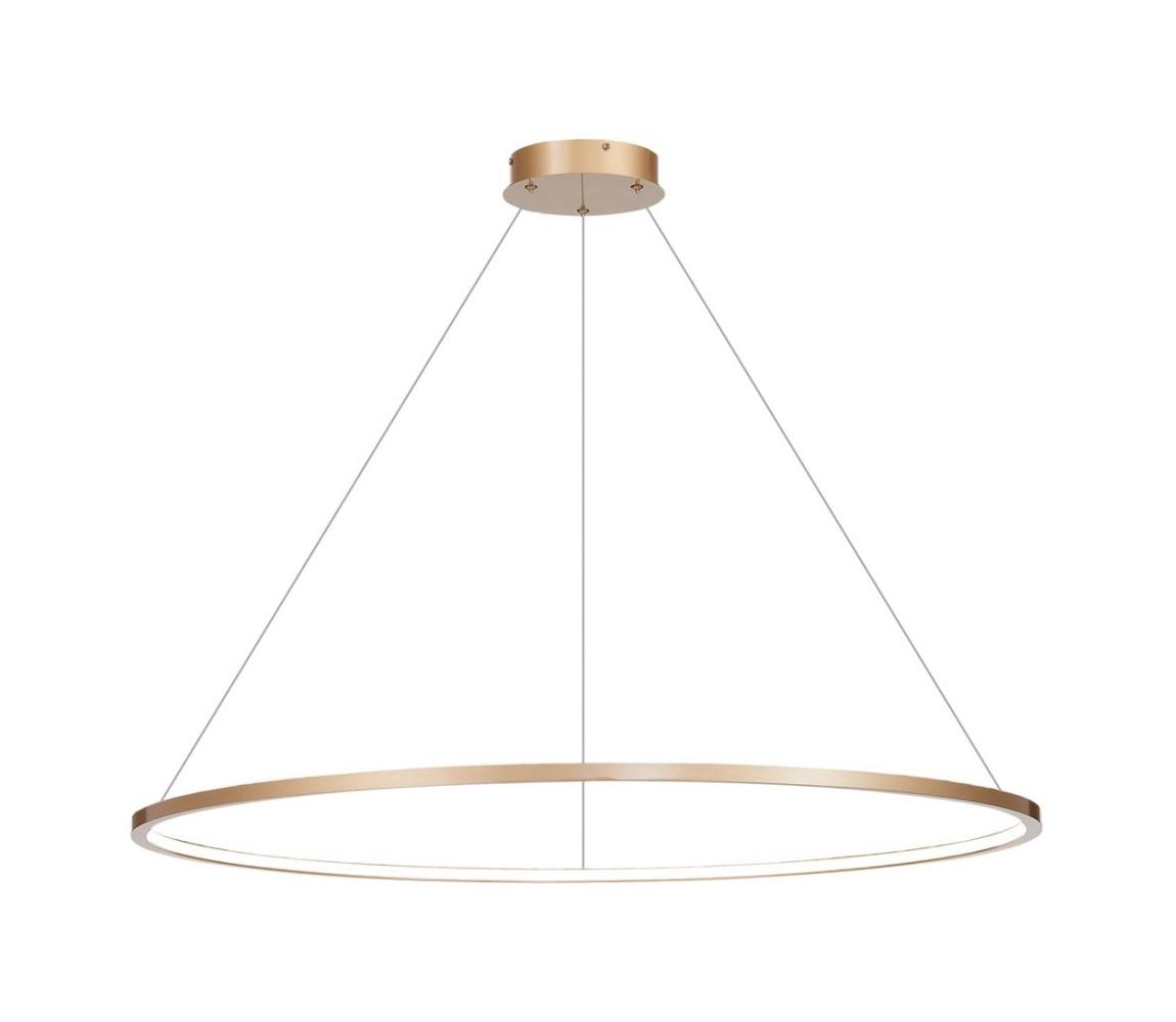 LED Łazienkowy żyrandol ne lince SATURNO LED/65W/230V IP44 złoty