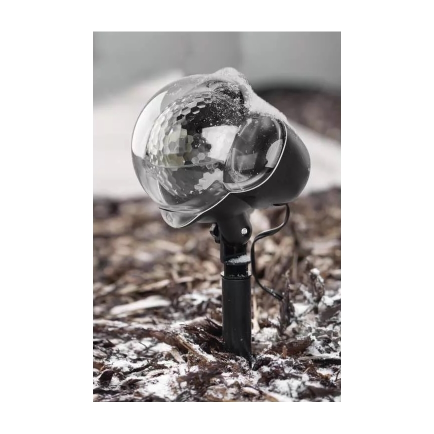 LED Bożonarodzeniowy projektor zewnetrzny LED/3,6W/230V IP44 ciepła/zimna biel