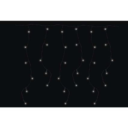 LED Bożonarodzeniwy łańcuch zewnętrzny CHAIN 180xLED/8 funkcji 8m IP44 ciepła biel