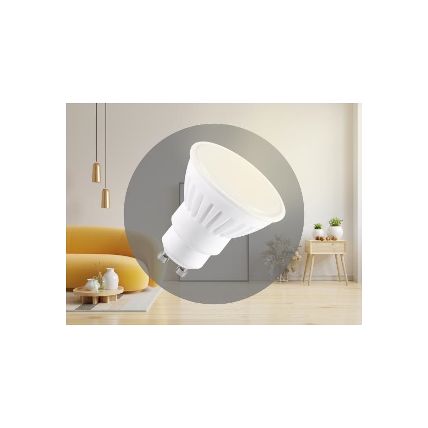LED Ceramiczna żarówka GU10/9,5W/230V 3000K