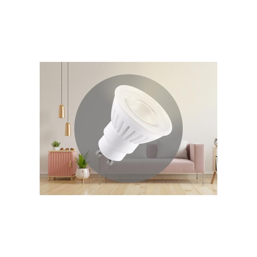LED Ceramiczna żarówka GU10/9,5W/230V 3000K