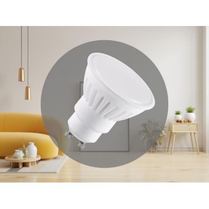 LED Ceramiczna żarówka GU10/9,5W/230V 4000K