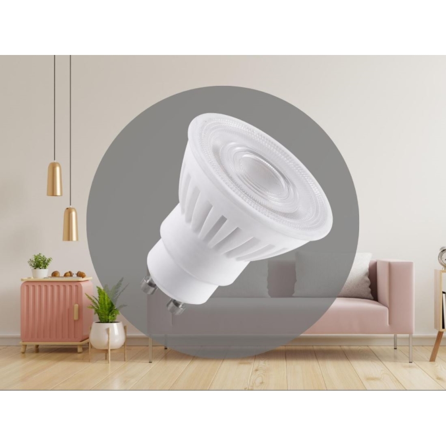 LED Ceramiczna żarówka GU10/9,5W/230V 4000K