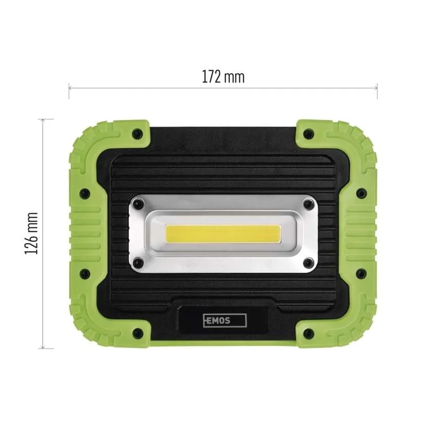 LED COB akumulatorowy reflektor LED/3,7V 3000 mAh IP44