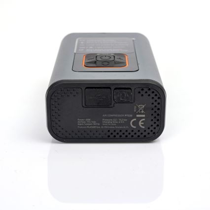 LED Cyfrowy kompresor kieszonkowy 3w1 4000 mAh 5W czarny