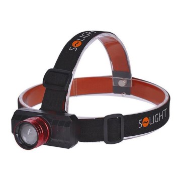 LED Czołówka akumulatorowa LED/3W/USB IP44