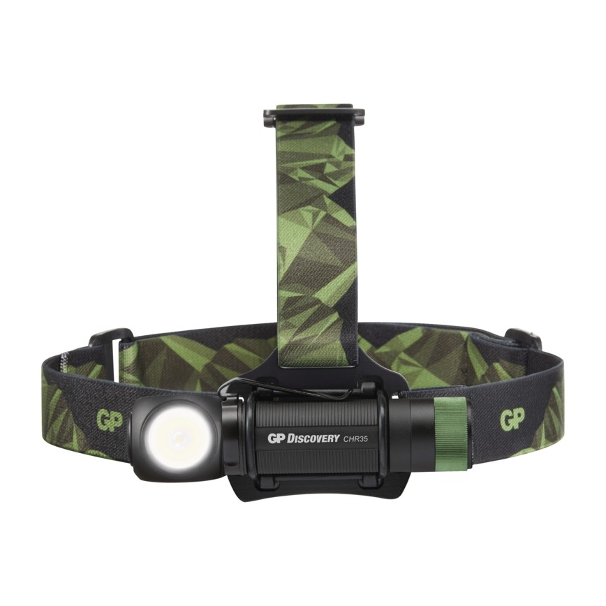 LED Czołówka GP DISCOVERY CHR35 LED/3,7V/2600mAh