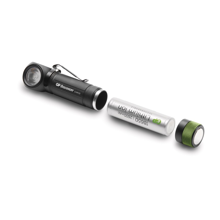 LED Czołówka GP DISCOVERY CHR35 LED/3,7V/2600mAh