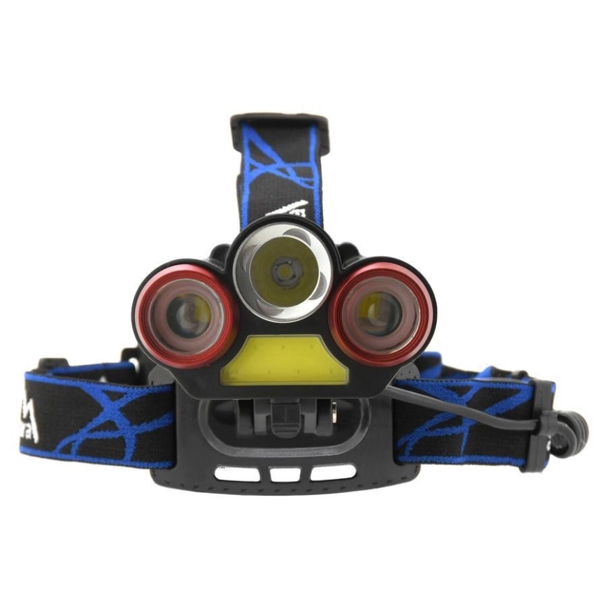 Latarka czołowa LED z ładowaniem USB 670 lm 3000 mAh