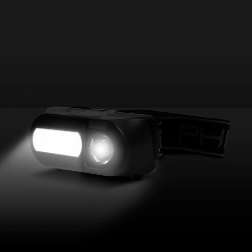 LED Czołówka z czujnikiem LED/3W/Li-ion 1200mAh IP54