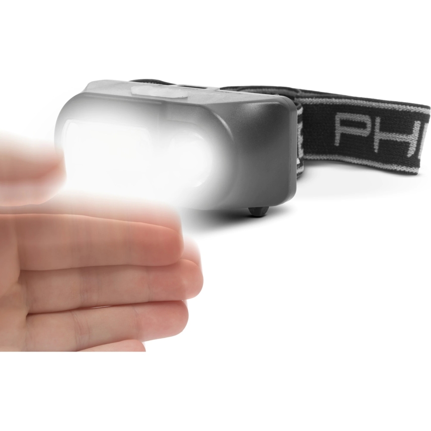 LED Czołówka z czujnikiem LED/3W/Li-ion 1200mAh IP54