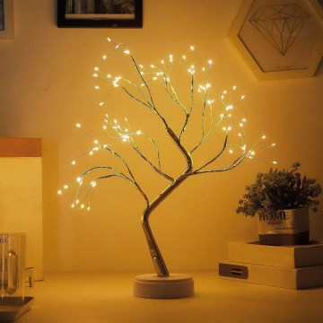 LED Dekoracja bożonarodzeniowa 102xLED/3xAA ciepła biel