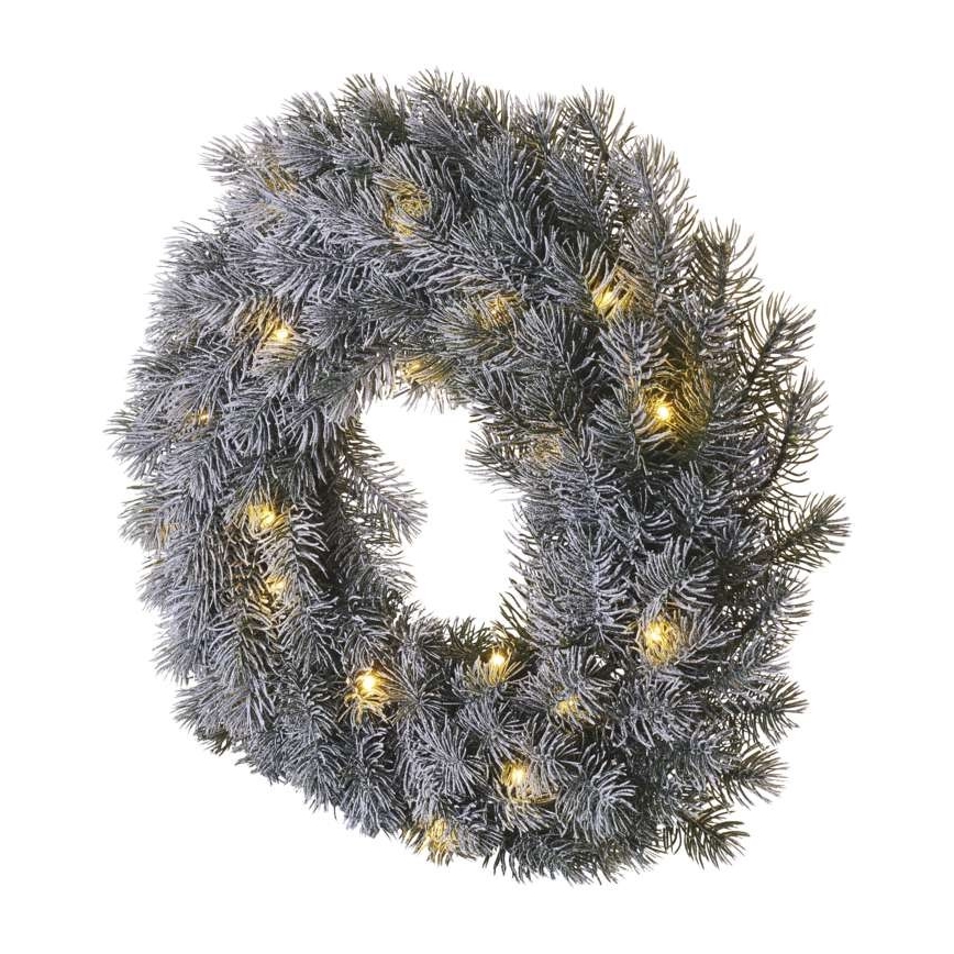 LED Dekoracja bożonarodzeniowa 20xLED/2xAA śr. 40 cm