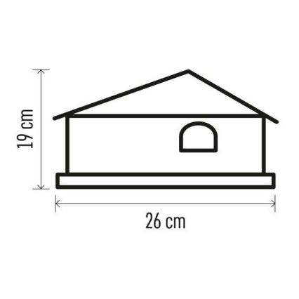 LED Dekoracja bożonarodzeniowa 5xLED/3xAA