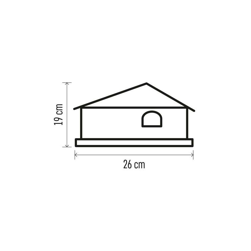 LED Dekoracja bożonarodzeniowa 5xLED/3xAA