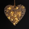 LED Dekoracja bożonarodzeniowa LED/2xAA rattan