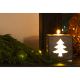 LED Dekoracja bożonarodzeniowa LED/2xAAA drzewko