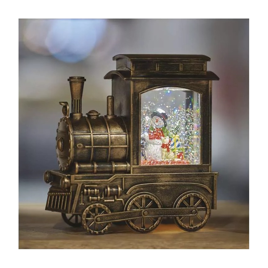 LED Dekoracja bożonarodzeniowa LED/3xAA pociąg