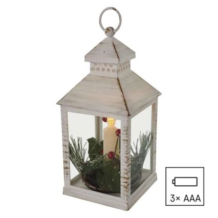 LED Dekoracja bożonarodzeniowa LED/3xAAA lampion