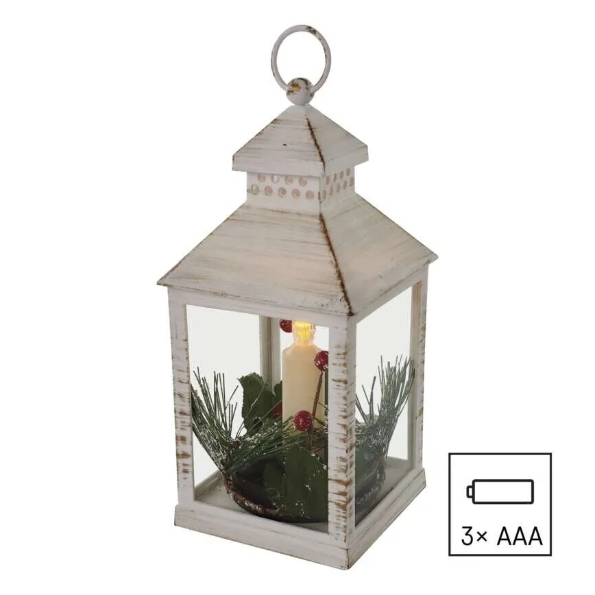 LED Dekoracja bożonarodzeniowa LED/3xAAA lampion