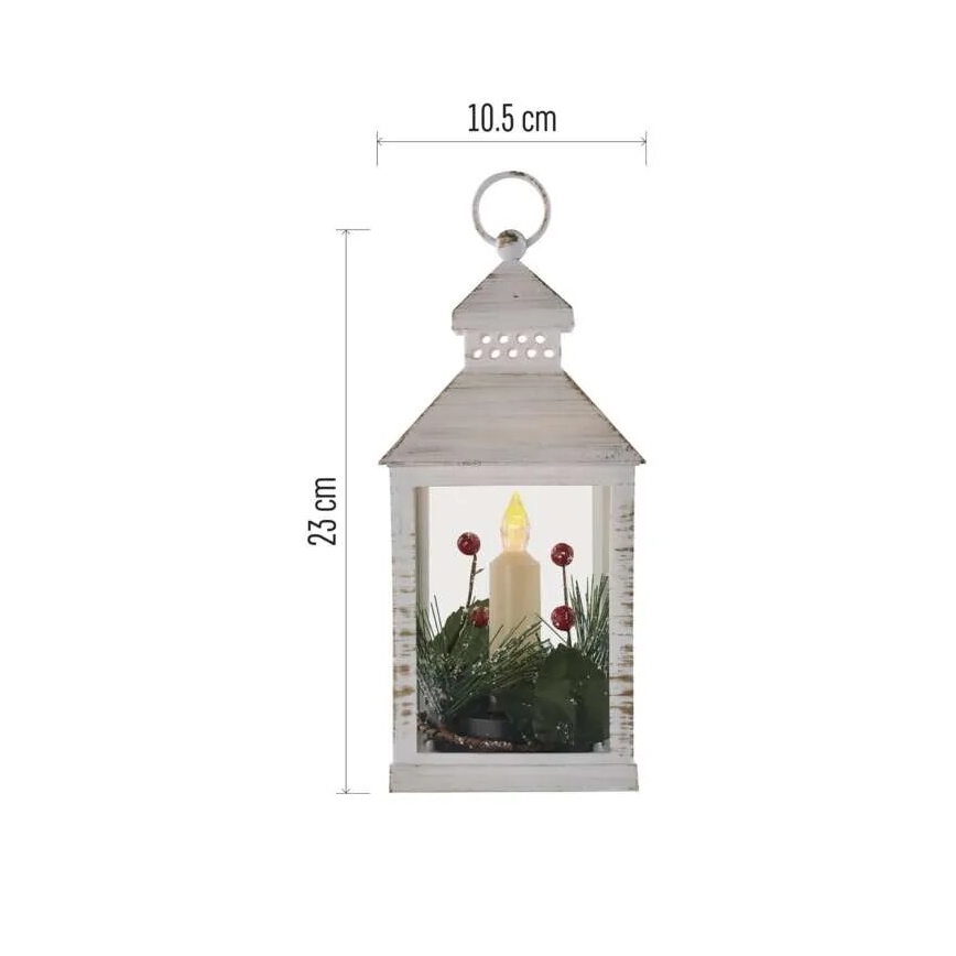 LED Dekoracja bożonarodzeniowa LED/3xAAA lampion