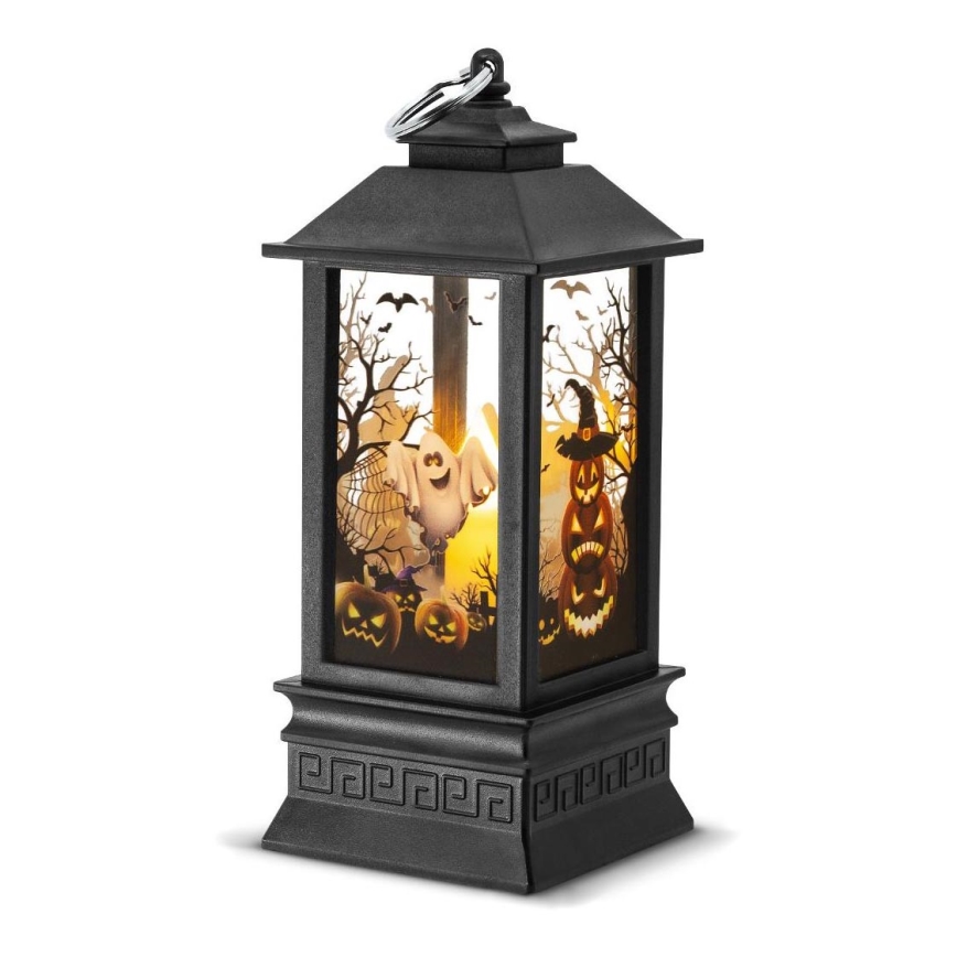 LED Dekoracja HALLOWEEN LED/3xAAA/ciepła biel latarnia z dyniami