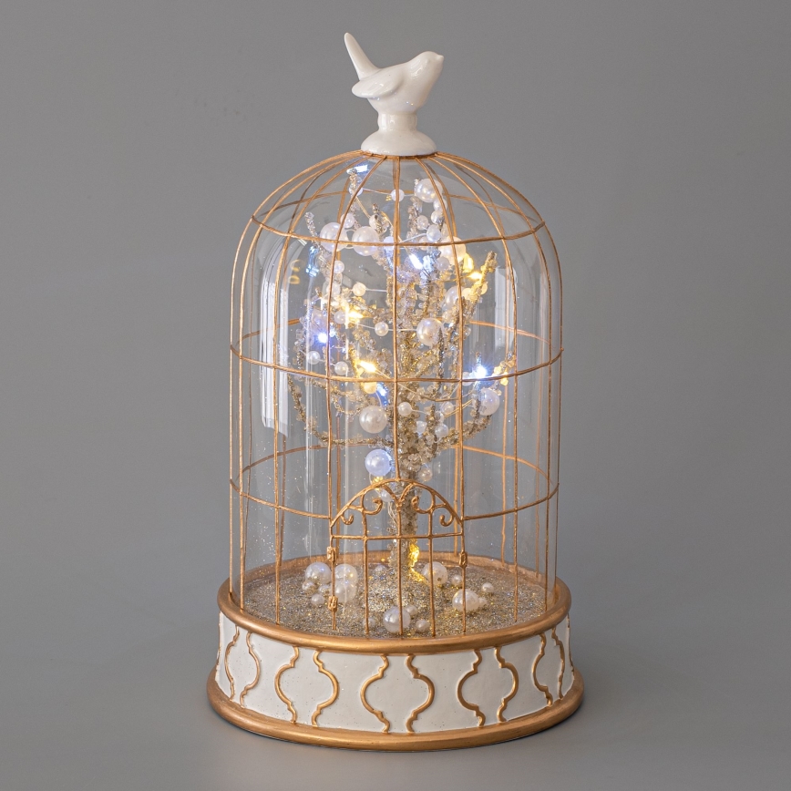 LED Dekoracja świąteczna 12xLED/3xAAA ciepła biel