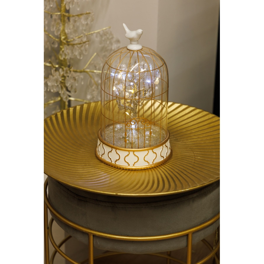 LED Dekoracja świąteczna 12xLED/3xAAA ciepła biel