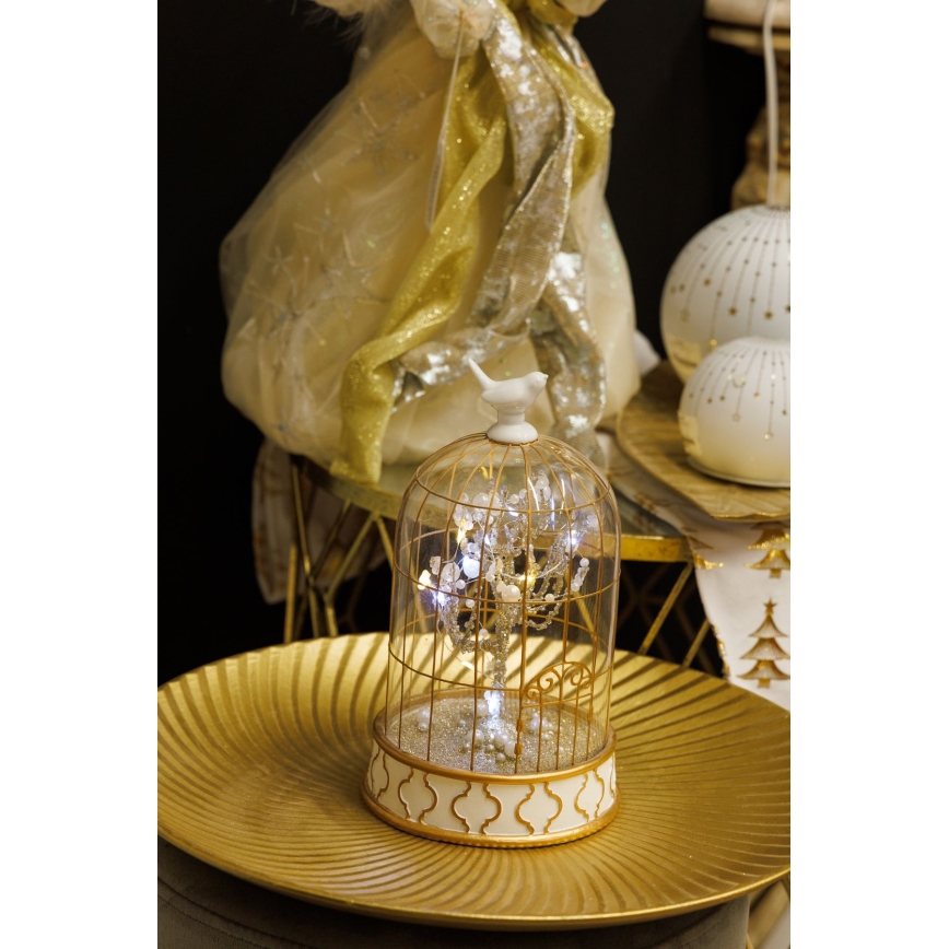 LED Dekoracja świąteczna 12xLED/3xAAA ciepła biel