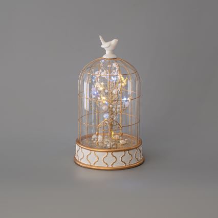 LED Dekoracja świąteczna 12xLED/3xAAA ciepła biel