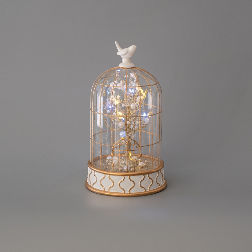 LED Dekoracja świąteczna 12xLED/3xAAA ciepła biel