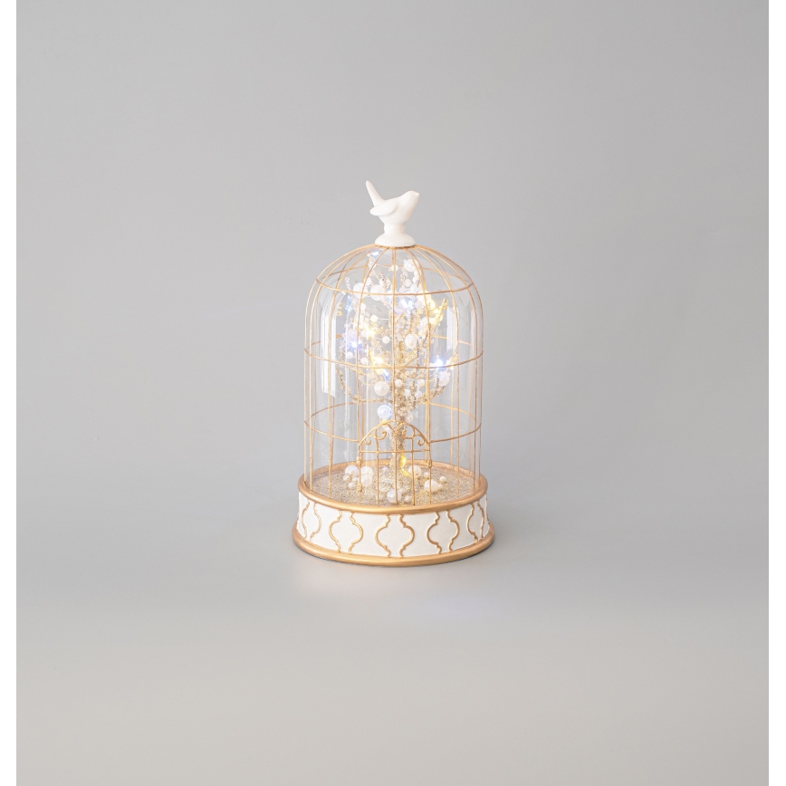 LED Dekoracja świąteczna 12xLED/3xAAA ciepła biel