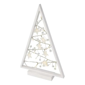 LED Dekoracja świąteczna 15xLED/2xAA choinka