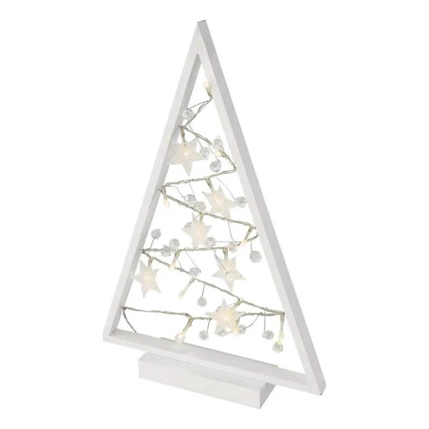 LED Dekoracja świąteczna 15xLED/2xAA choinka