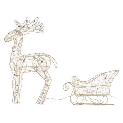 LED Dekoracja świąteczna LED/3xAA ciepła biel