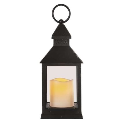 LED dekoracja świąteczna LED/3xAAA czarna