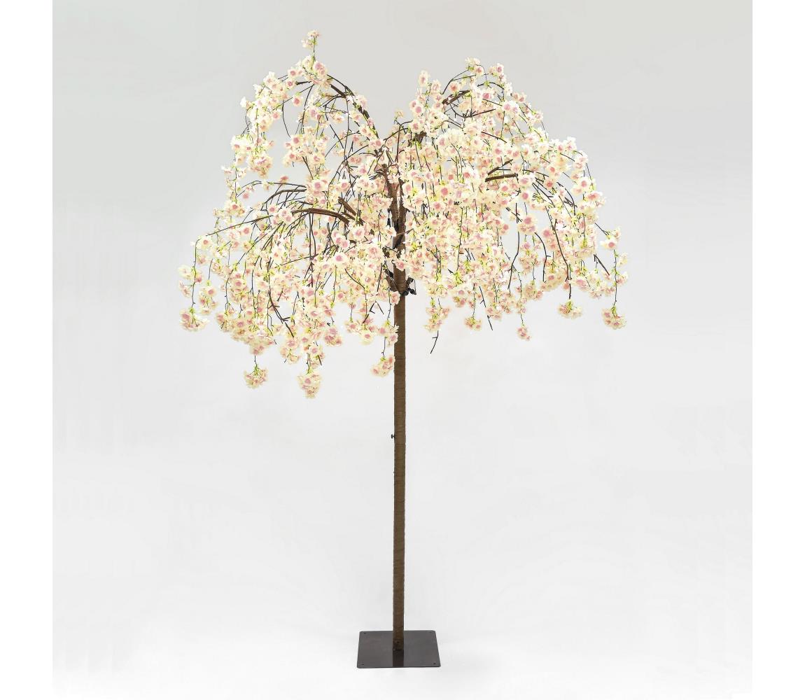 LED Dekoracyjna choinka sztuczna CHERRY TREE 288xLED/230V 2,5 m wiśnia