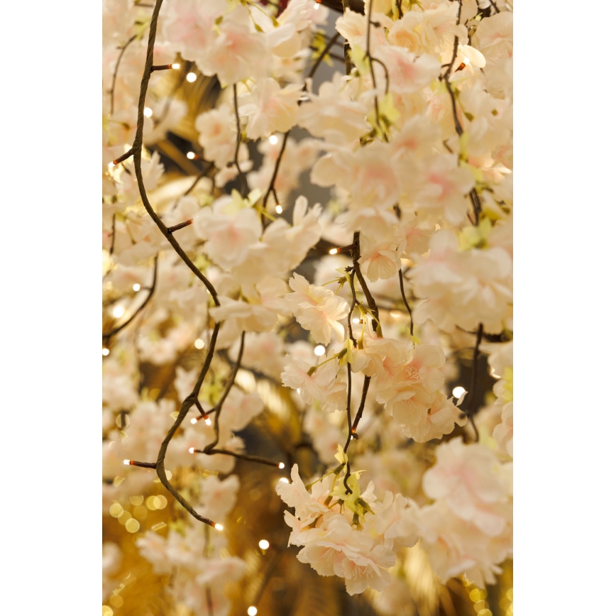 LED Dekoracyjna choinka sztuczna CHERRY TREE 288xLED/230V 2,5 m wiśnia