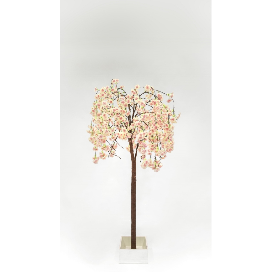 LED Dekoracyjna choinka sztuczna CHERRY TREE 84xLED/230V 1,7 m wiśnia