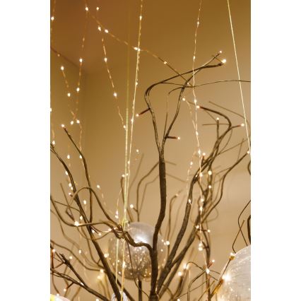 LED Dekoracyjna choinka sztuczna TREE 176xLED/230V 2,5 m