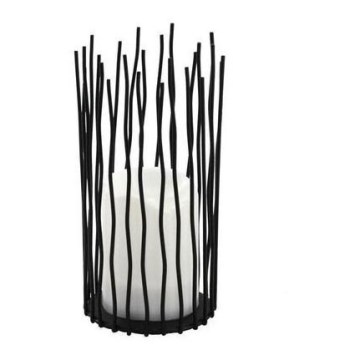 LED Dekoracyjna oprawa zewnętrzna NYBORG LED/2xAA 22 cm IP44 ciepła biel