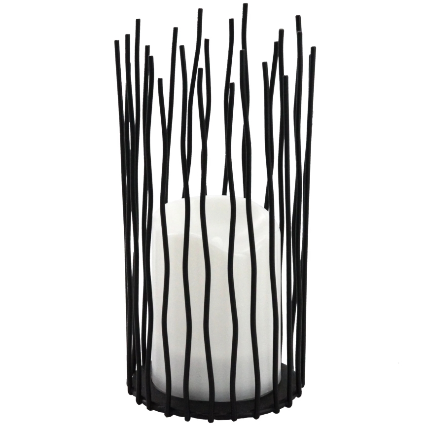 LED Dekoracyjna oprawa zewnętrzna NYBORG LED/2xAA 22 cm IP44 ciepła biel